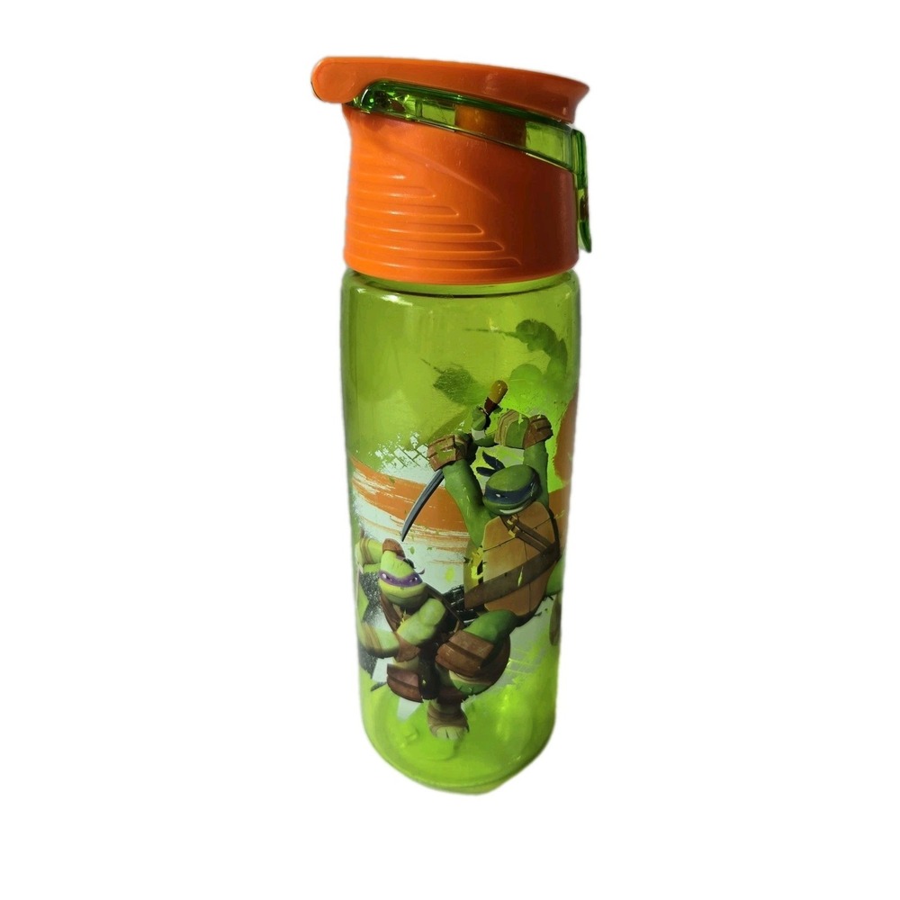 Teenage Mutant Ninja Turtle 25‎ oz Water Bottle Zak Designs TMNT Twist Flip Lid